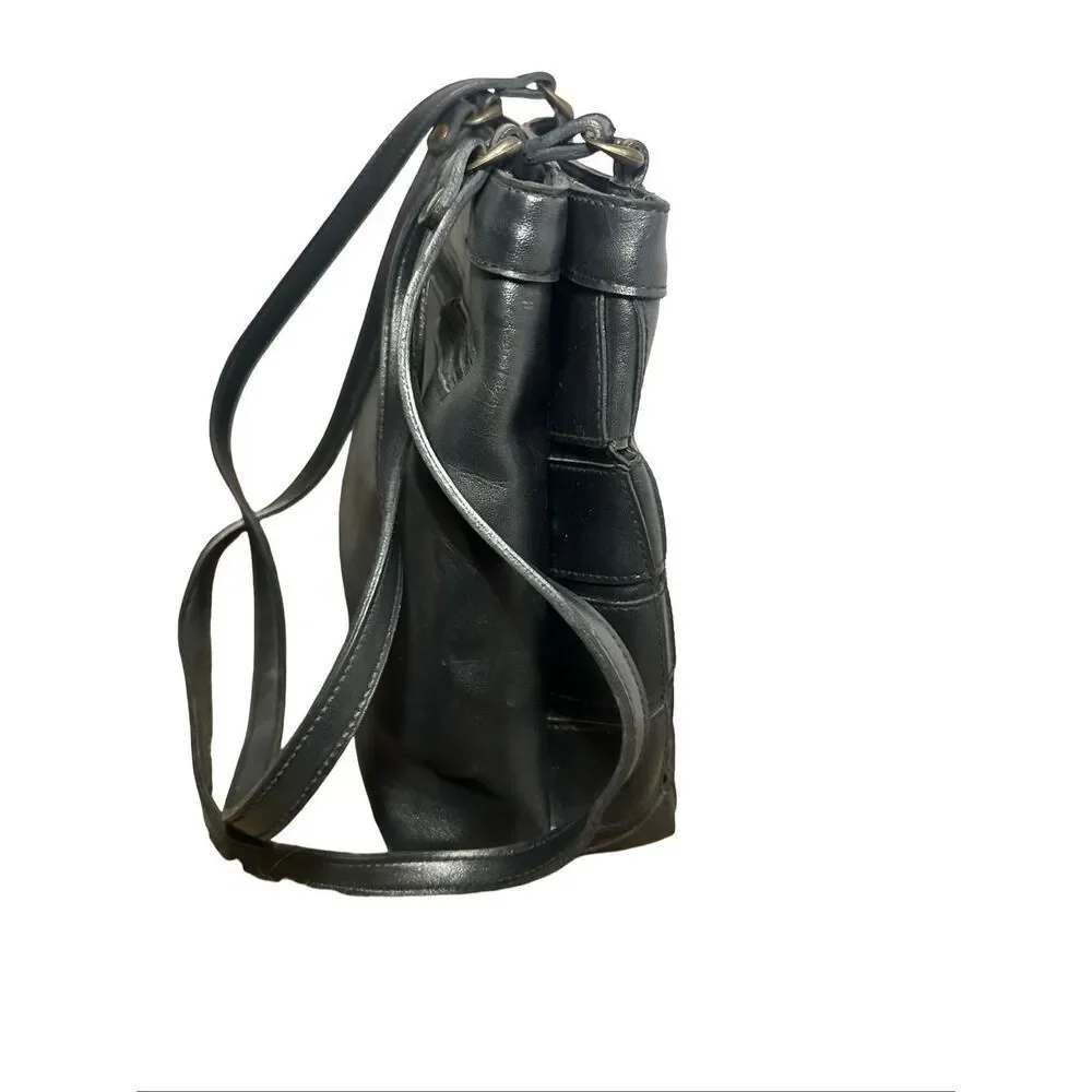 Vintage Marlo Leather Shoulder Bag